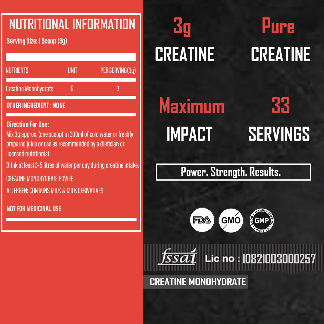 Core Nutrition - Creatine Monohydrate Powder