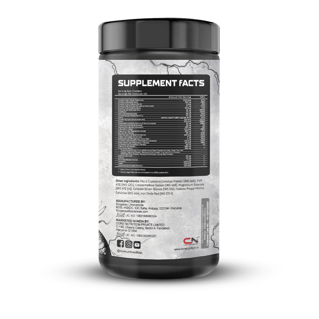 Coremulti Multivitamin + Testosterone Booster