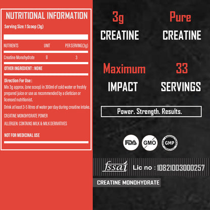 Core Nutrition - Creatine Monohydrate Powder